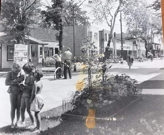 Centre Island....Manitou Rd, otherwise known as the Main Drag, 1950s
