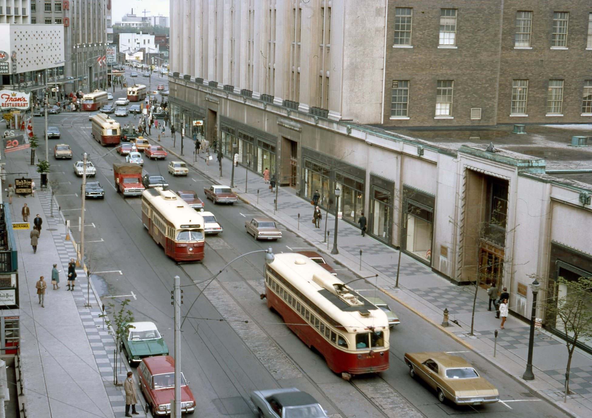 College Street @ Yonge St., - 1971