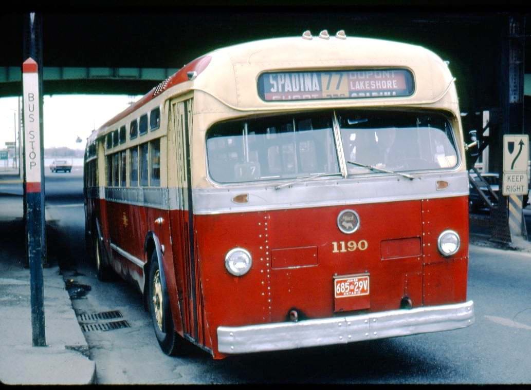 Spadina near lakeshore, 1960s