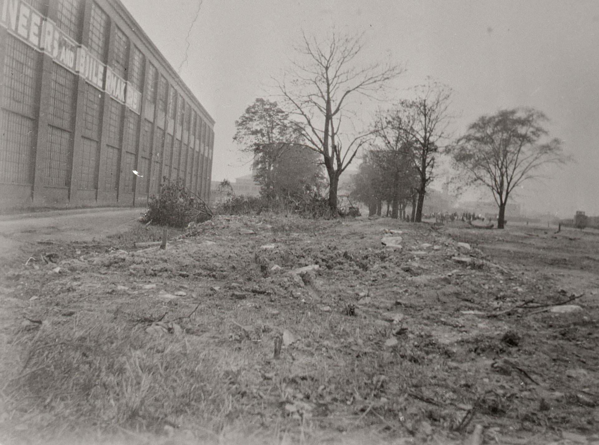 Liberty St., looking west from Strachan Avenue, 1926.