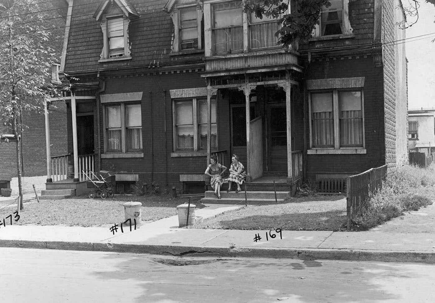 169-71-73 Oak Street - July 12, 1948