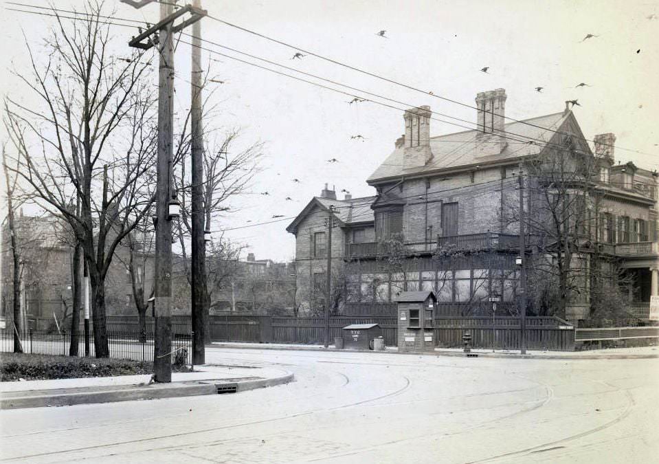 South-west corner of Bloor and Church, 1920s