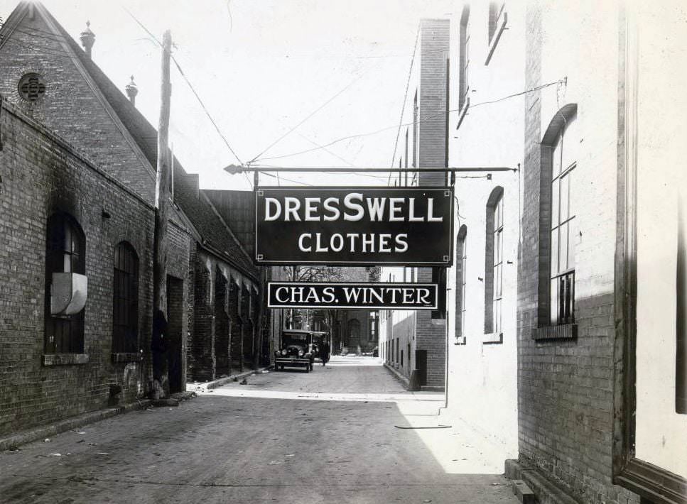 Charles Winter, Dresswell Clothes, 1920s