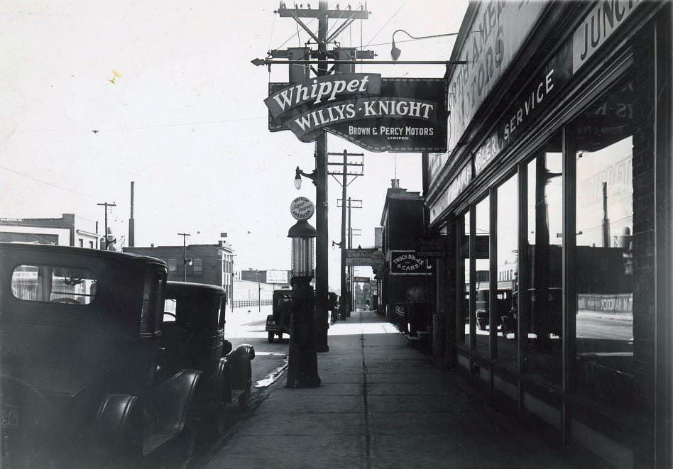 Brown & Percy Motors Limited 1415 Bloor St. W., Willys-Knight Whippet Motor Cars, 1920s