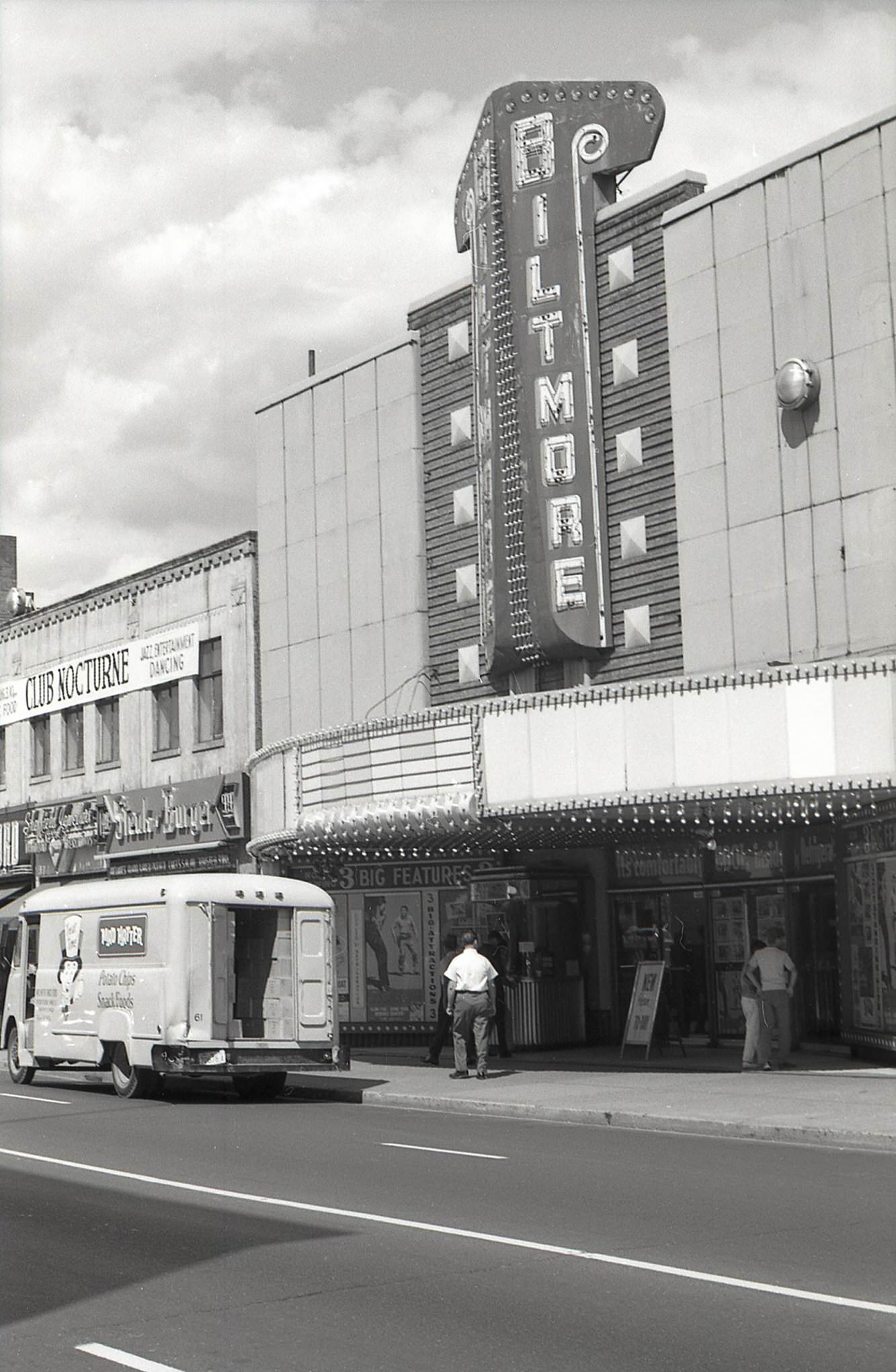 The 929-seat Biltmore Theatre, 1962.