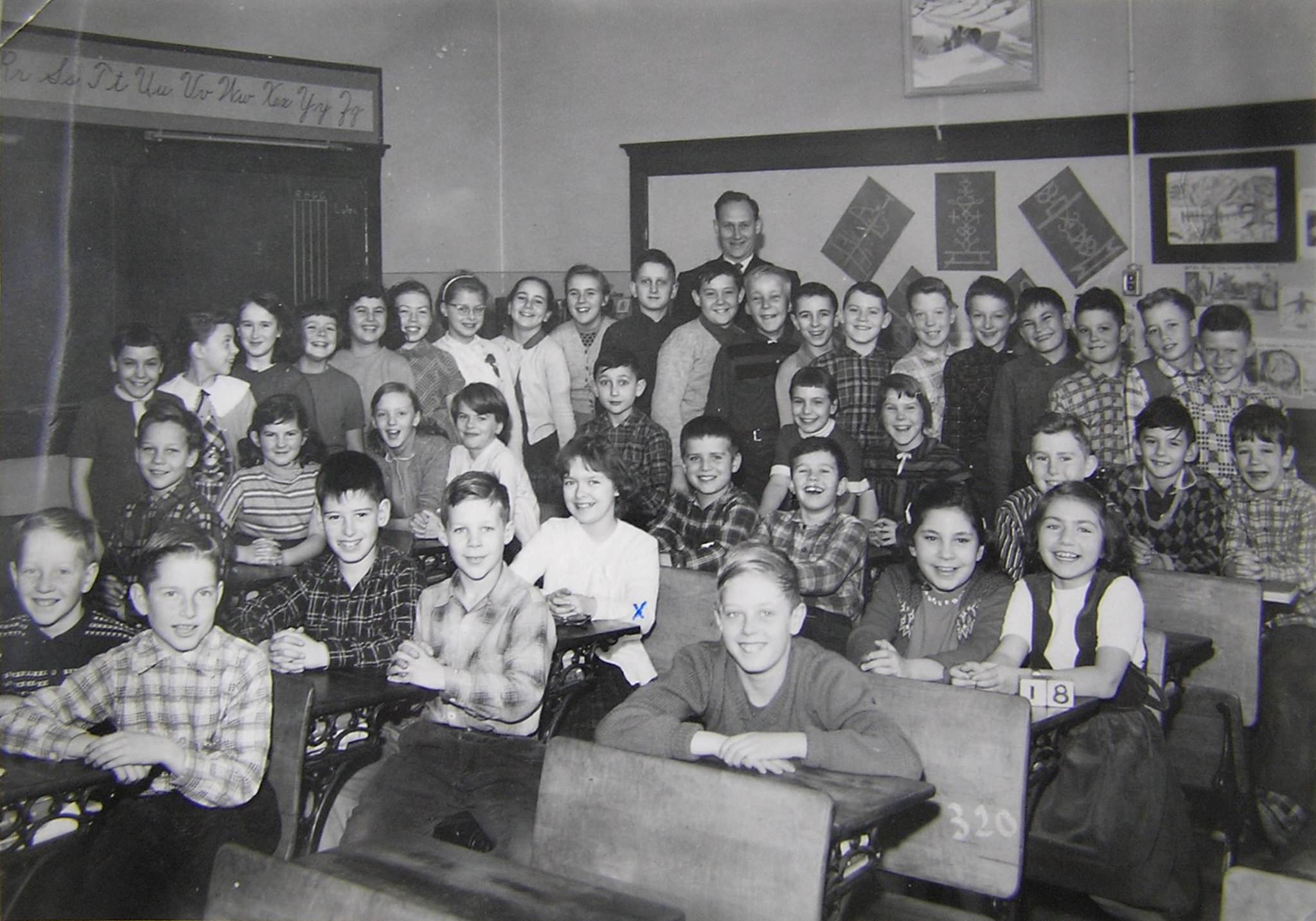 Grade 5, Balmy Beach Public School,1957.