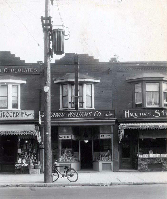 Sherwin-Williams Company of Canada Limited Paints & Varnishes - 580 Danforth Avenue, 1929