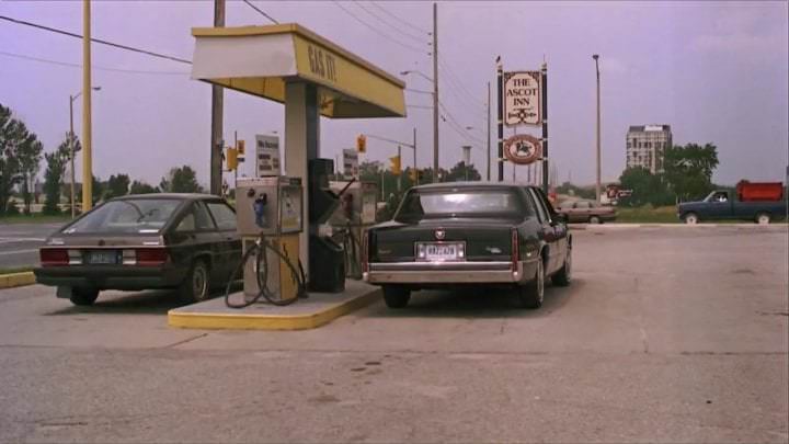 Gas station beside the Ascot Inn on Rexdale Blvd, 1960s