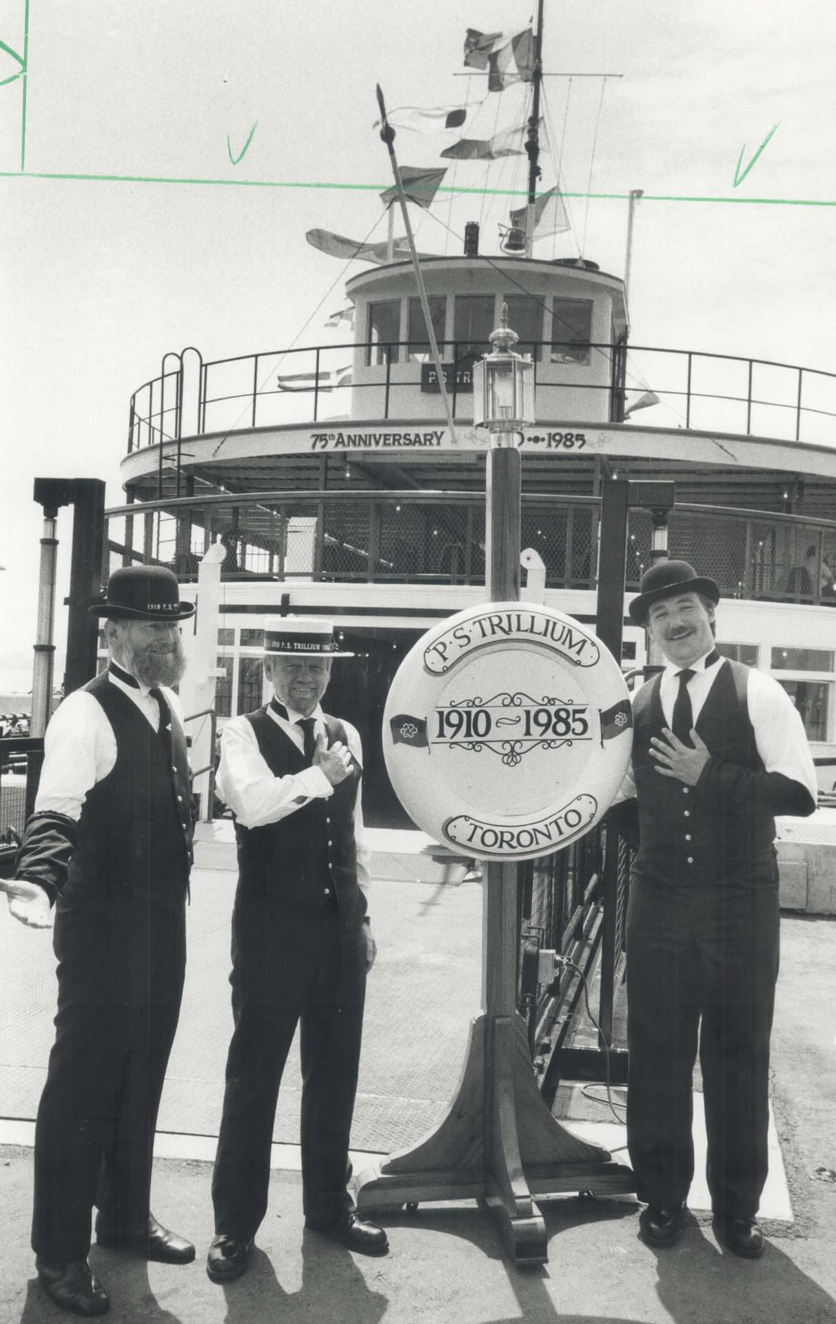Trillium ferry boat, 1985