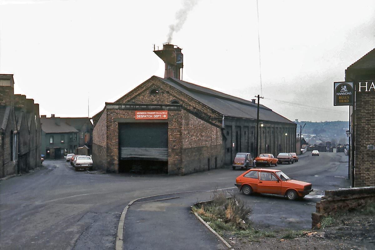 Hayseech Foundry, (formerly Bailey Pegg & Co.) Brierley Hill, December 1983
