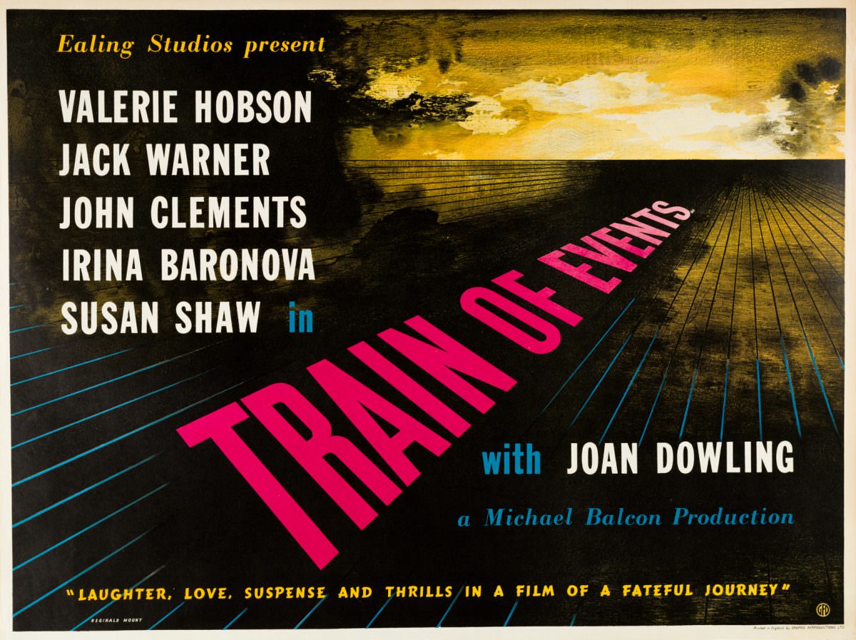 Train of Events is a 1949 British portmanteau film made by Ealing Studios and directed by Sidney Cole, Charles Crichton and Basil Dearden.