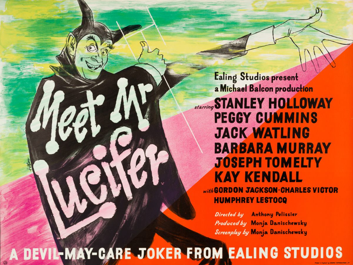 Meet Mr. Lucifer is a black-and-white British comedy satire film released in 1953 starring Stanley Holloway.