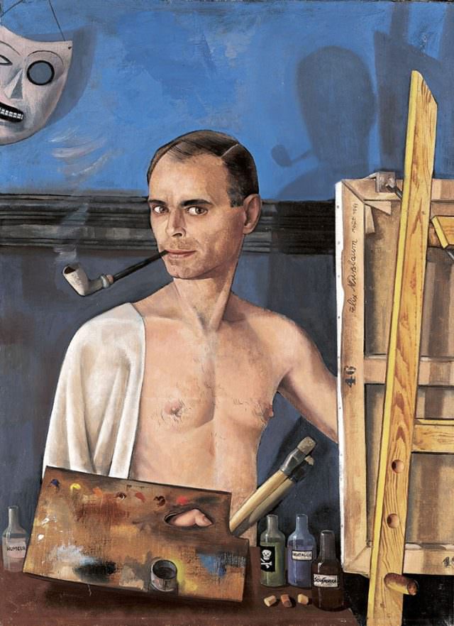 Self-portrait, 1943