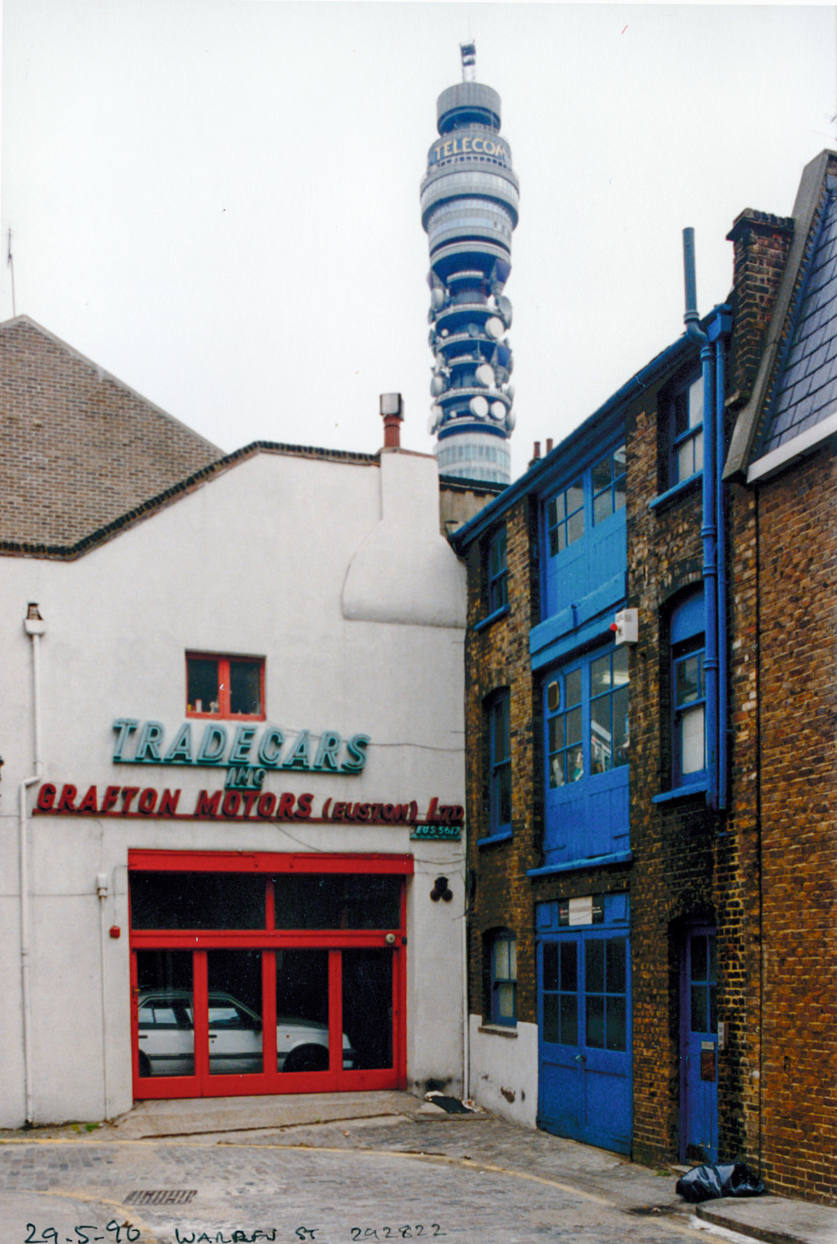 Tradecars, Warren Street, 1990