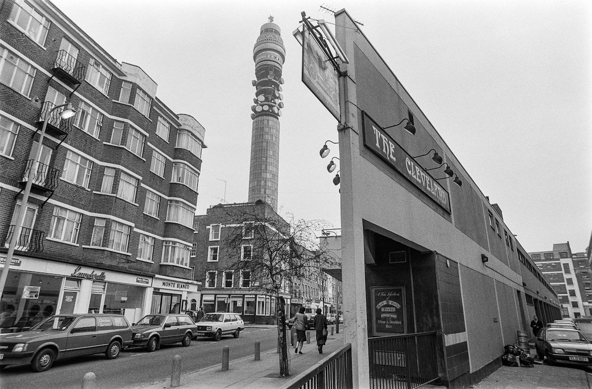 The Cleveland, Post Office Tower, Cleveland Street, 1987