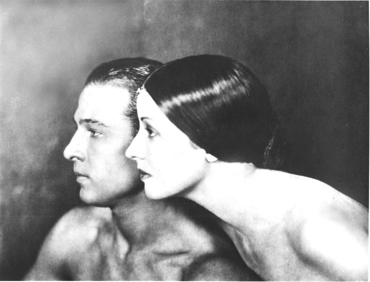 Rudolph Valentino and Natacha Rambova.