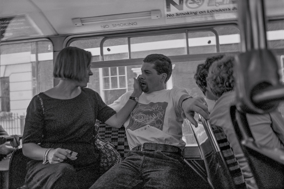 Passengers, Bus, Holborn, Camden, 1991