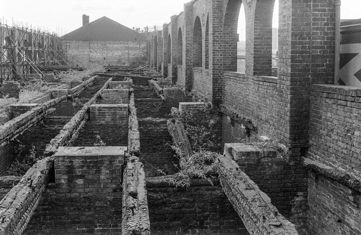 Eastern Coal Drops, Kings X Goods Yard, Kings Cross, Camden, 1989