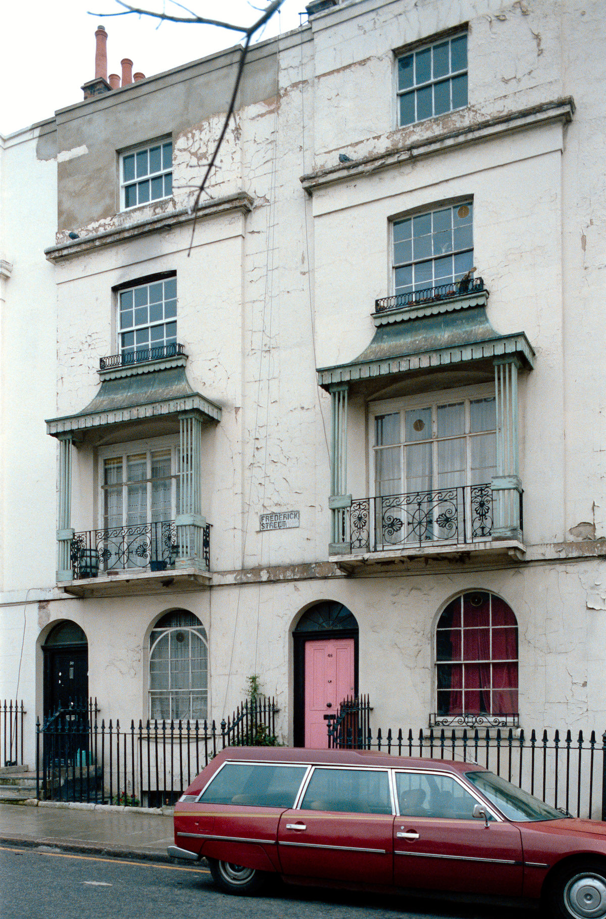 Houses, Frederick St, Kings Cross, Camden, 1986