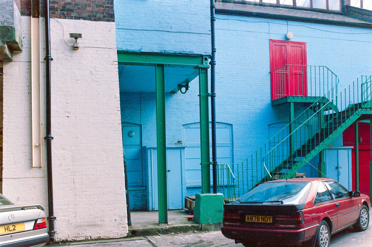 Former Kings Cross Laundry, York Way, Pentonville, Islington, 1989