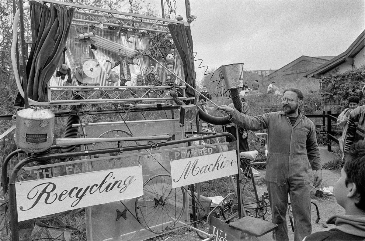 Recycling Machine, Camley St Natural Park, 1991