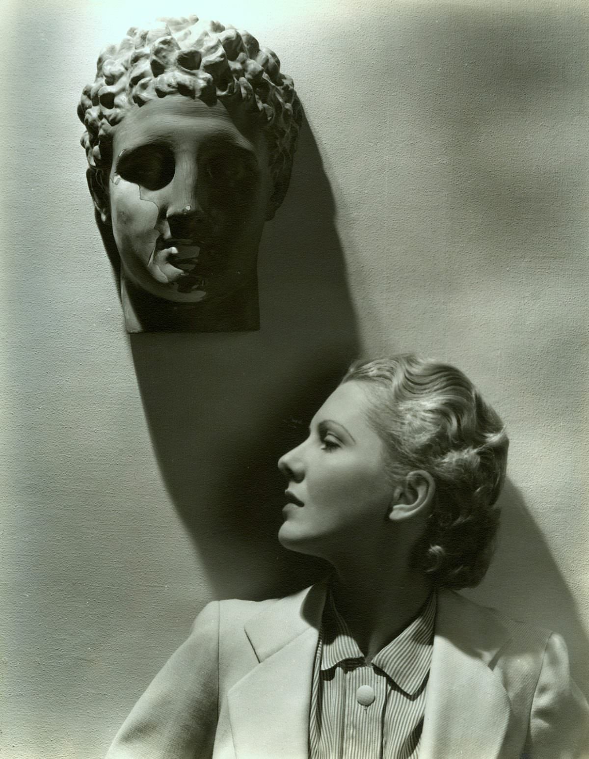 Jean Arthur by Lusha Nelson, 1935