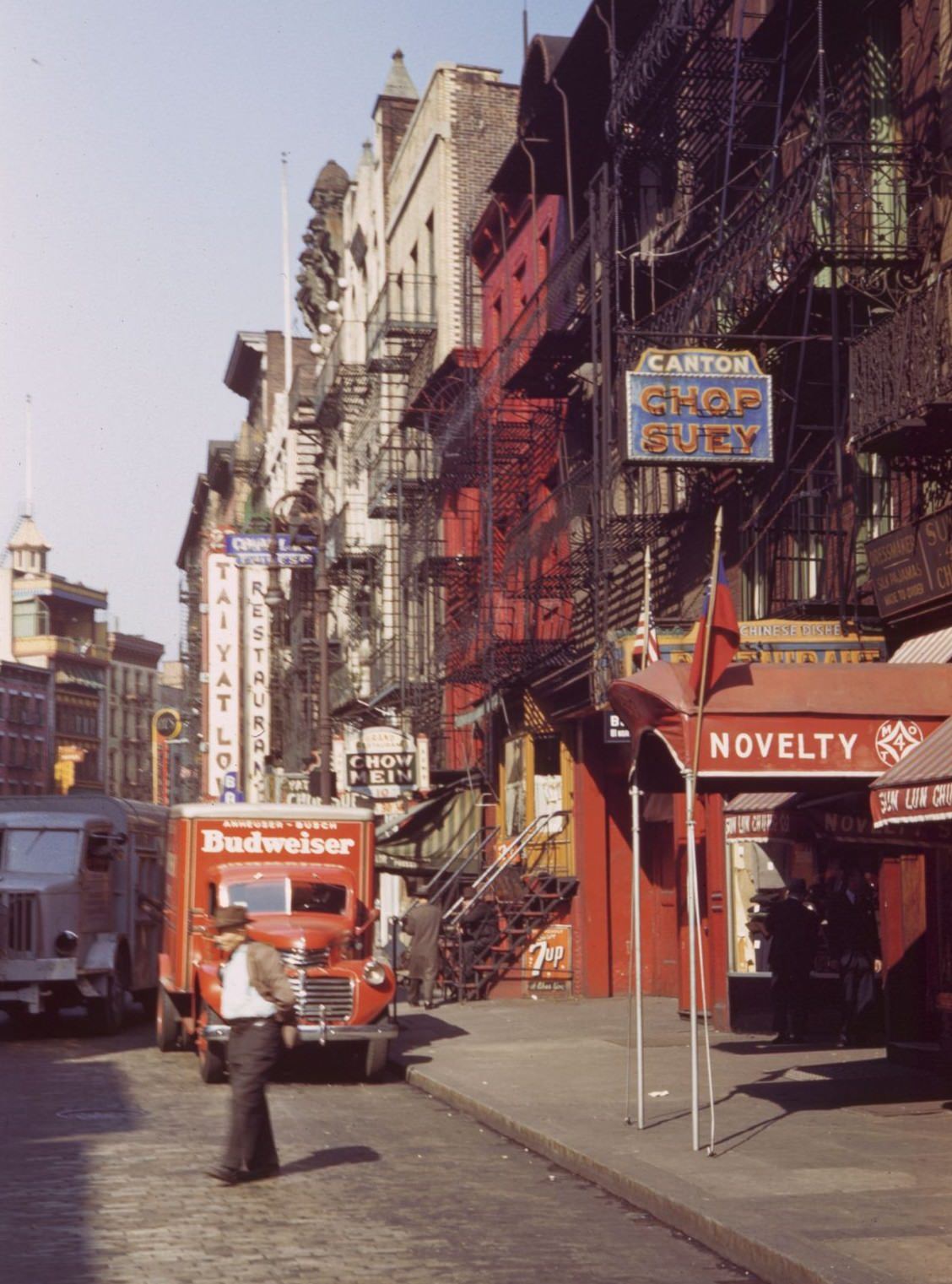 In N.Y.’s Chinatown 1942