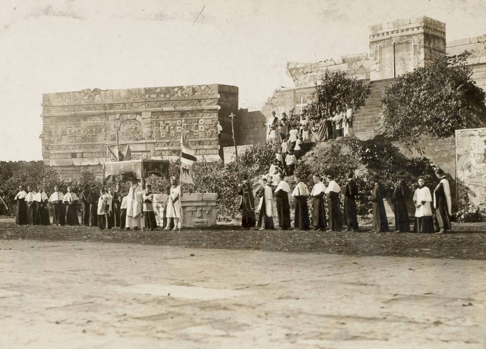 The Christening of St. Louis, 1914