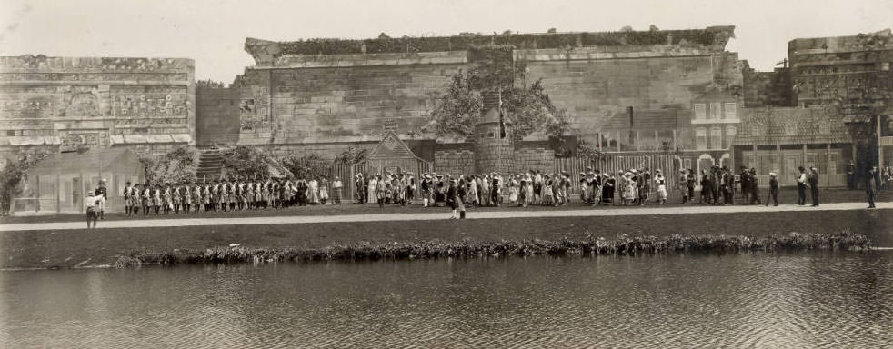 Day of the Three Flags, Pageant, 1914