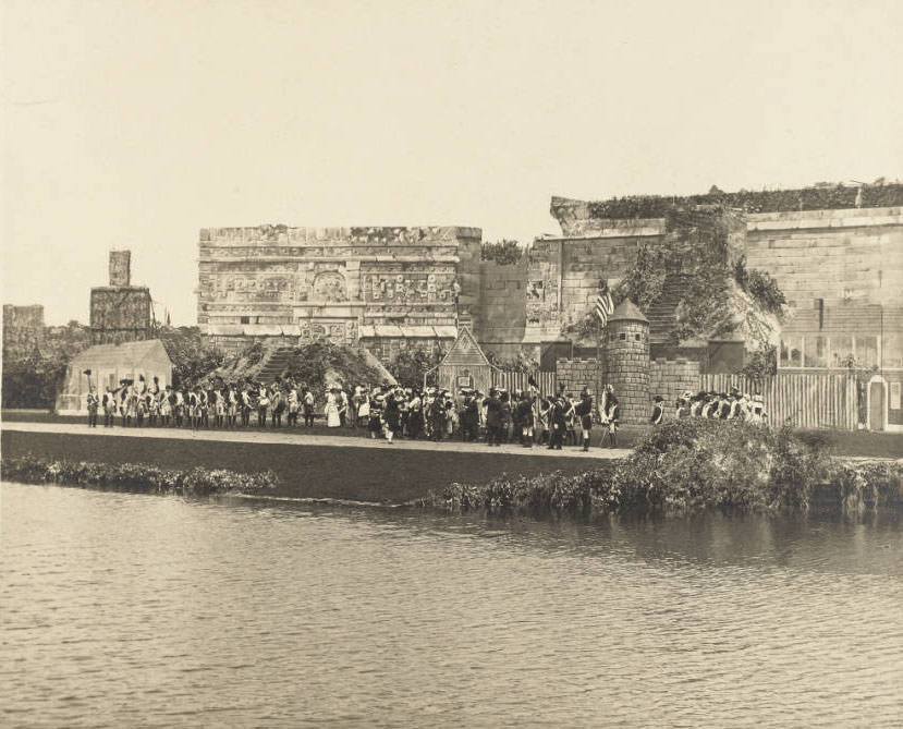 Day of the Three Flags, Pageant of St. Louis, 1914