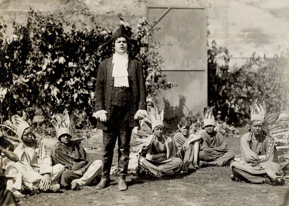 Laclede and the Missouri Indians, Pageant of St. Louis, 1914