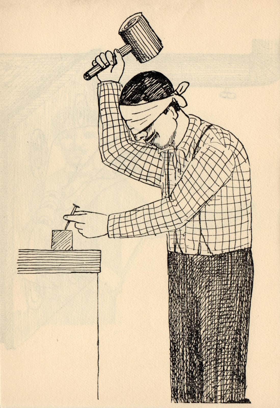 Exploring the Depths of Pain: Roland Topor's 1960 Illustration of Masochism