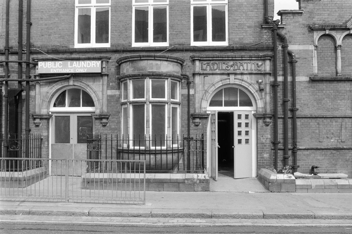 Public Laundry, Ladies Baths, Prince of Wales Road, Kentish Town, Camden