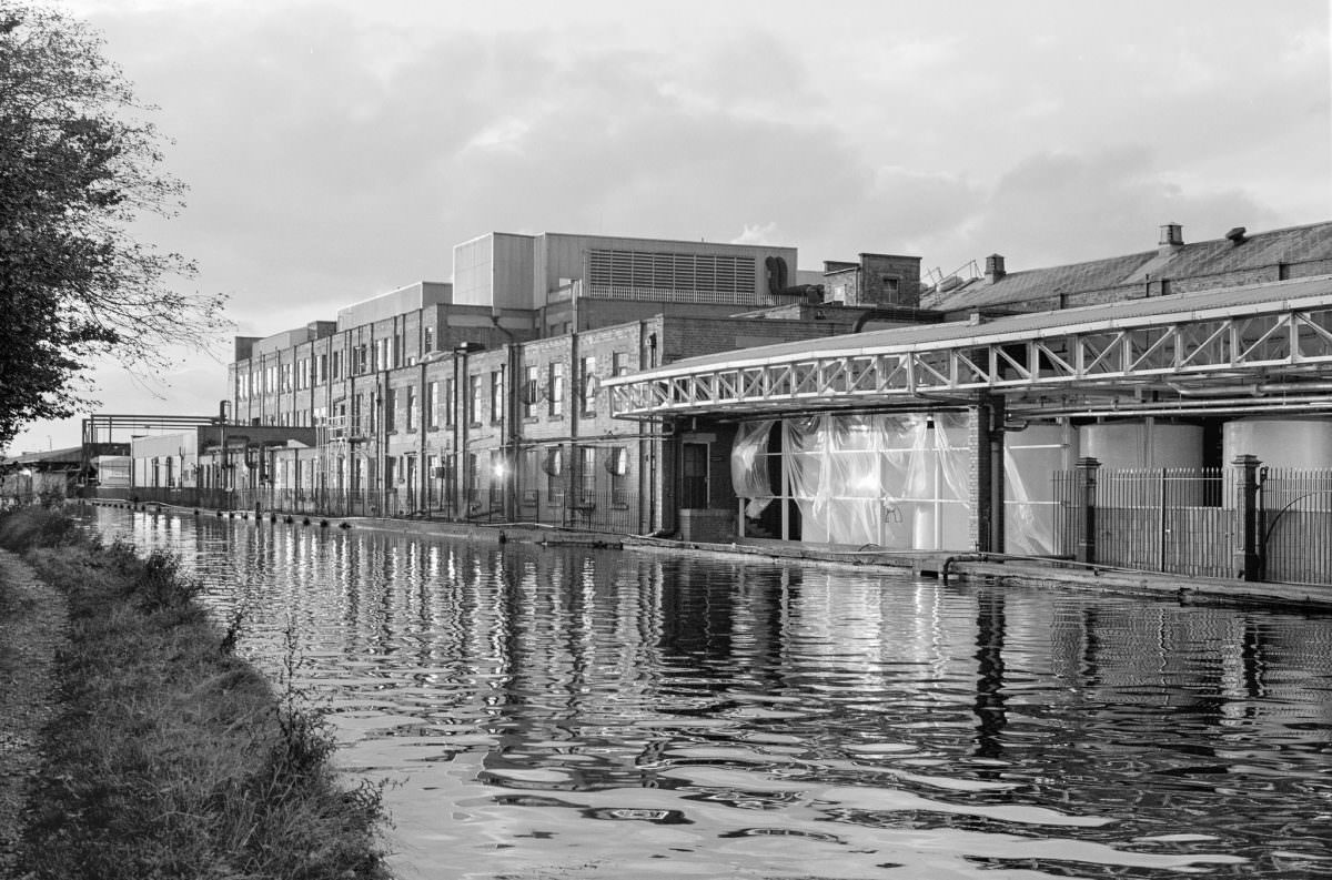 Factory, Grand Union Canal, Park Royal, Ealing