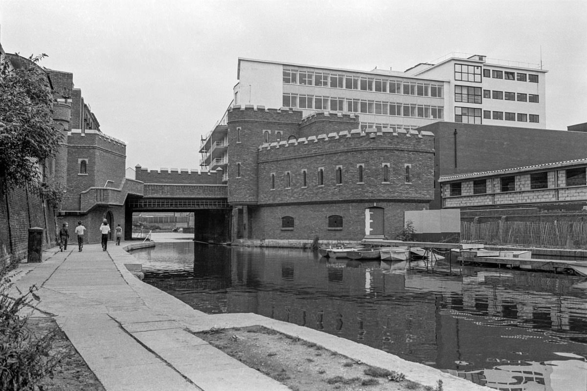 Pirate Castle, Regents Canal, Camden, 1981