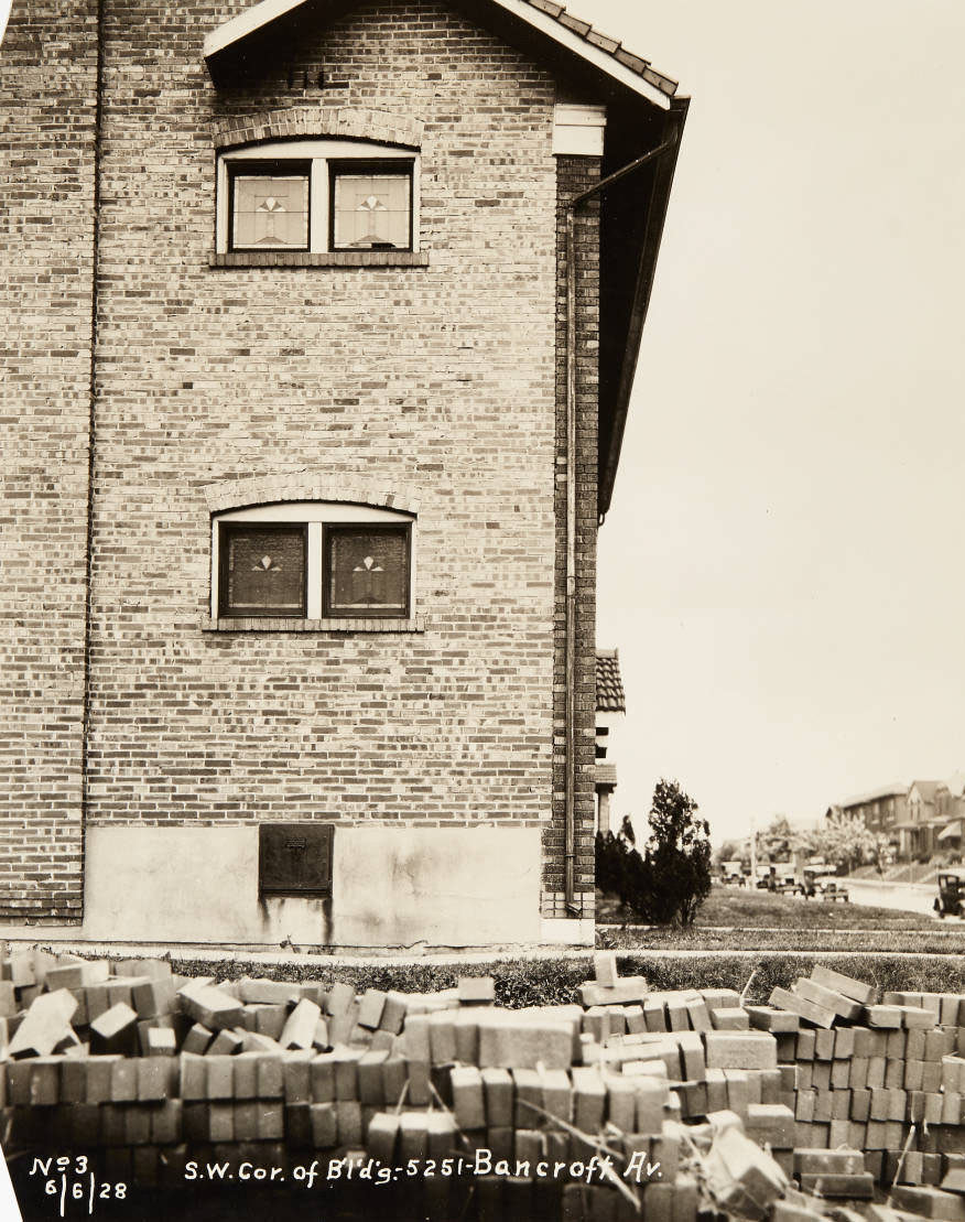 A multi-family residence at 5251 Bancroft Avenue in the Southampton neighborhood.