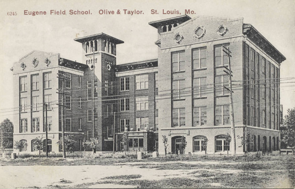 Eugene Field School, Olive & Taylor, St. Louis, 1910