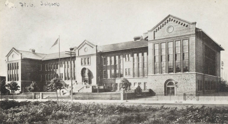 Hempstead School, Hamilton and Minerva aves., St. Louis, 1910
