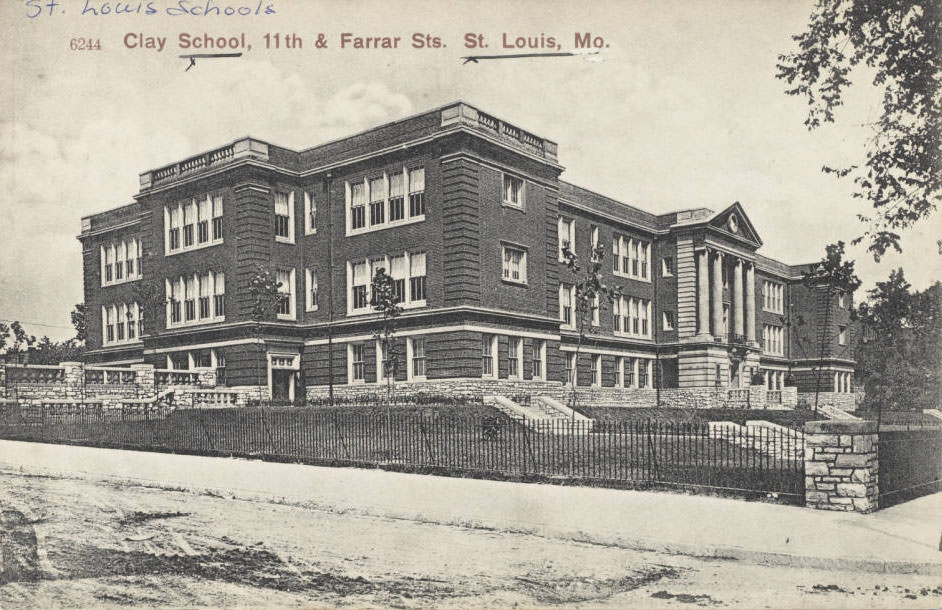 Clay School, 11th & Farrar Sts., St. Louis, 1910