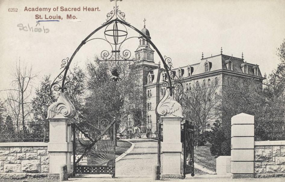 Academy of Sacred Heart, St. Louis, 1910