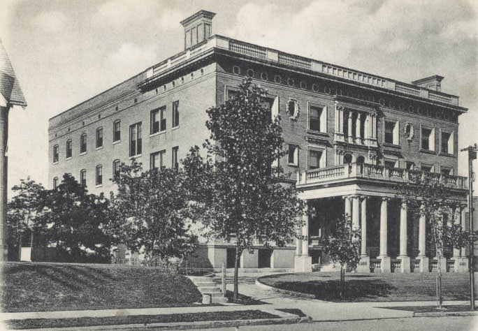 The Methodist Orphan Home, 4385 Maryland Avenue, St. Louis Missouri, 1910