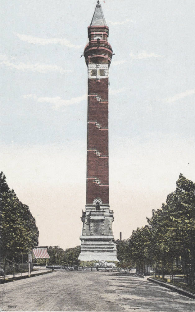 Water tower (new), St. Louis, 1910