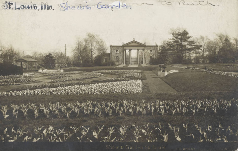 Shaw's Garden, Materna, St. Louis, 1915