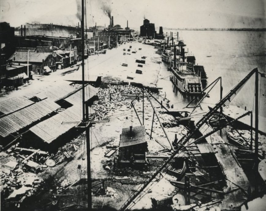 St. Louis Riverfront, 1870
