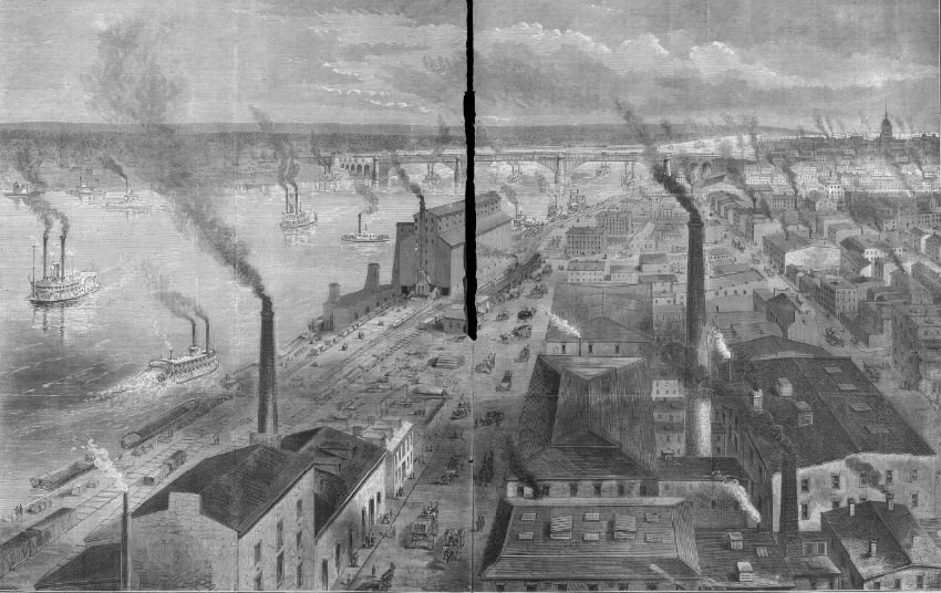 St. Louis Riverfront, 1871