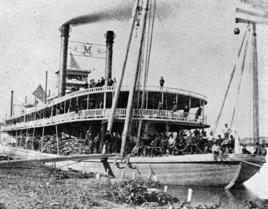 The steamer Montana, 1879