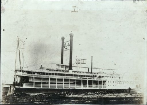 Steamer City of Natchez, 1880