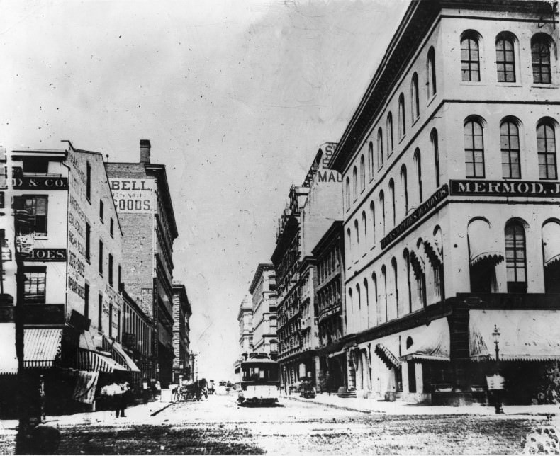 Fourth Street St. Louis,1880