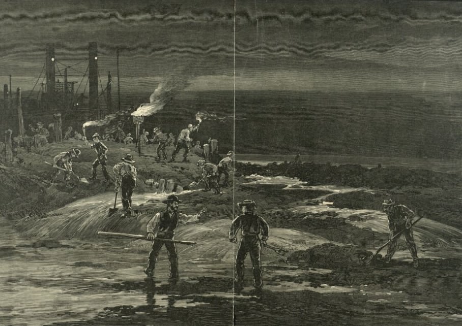 The Floods at St. Louis,1883