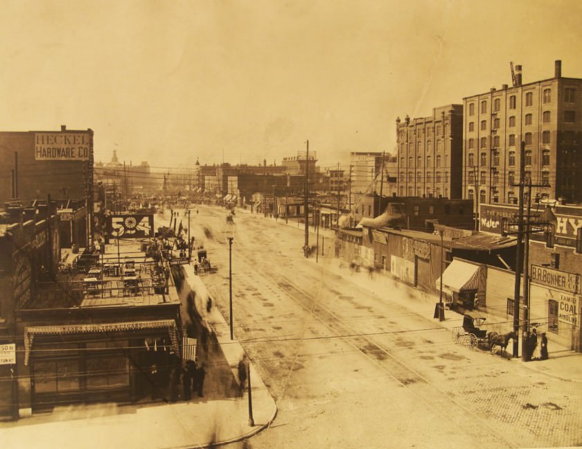 12th St. From Washington Ave. South, 92', 1892
